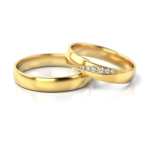 Vielsesringe Guld under 10.000 kr.