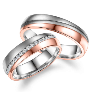 Vielsesringe Rustfri Stål