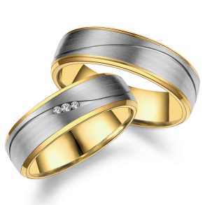 Vielsesringe Titanium