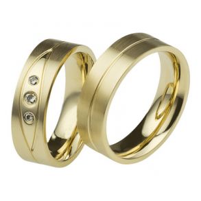 Vielsesringe Rustfri Stl 3106