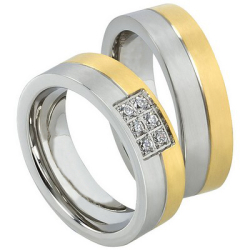 Vielsesringe Rustfri Stl 2036