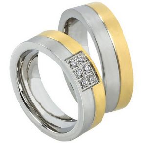 Vielsesringe Rustfri Stl 2036