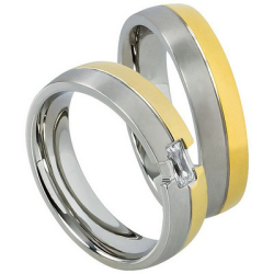 Vielsesringe Rustfri Stl 2044