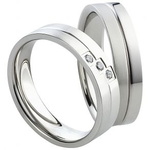 Vielsesringe Rustfri Stl 1018