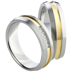 Vielsesringe Rustfri Stl 1558