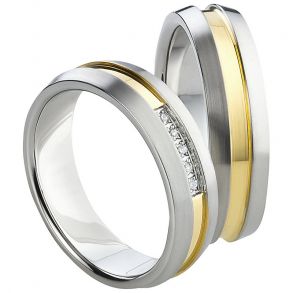 Vielsesringe Rustfri Stl 1558