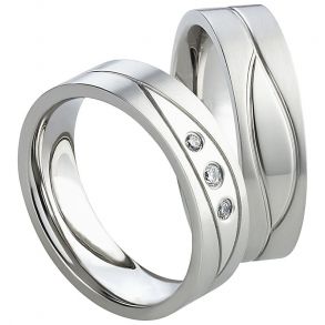 Vielsesringe Rustfri Stl 1756