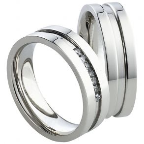 Vielsesringe Rustfri Stl 1760