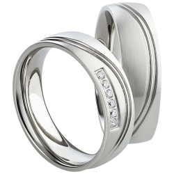 Vielsesringe Rustfri Stl 1762