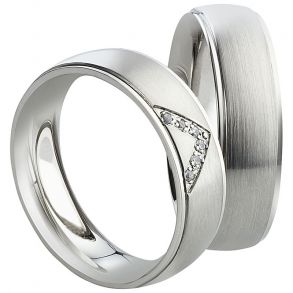 Vielsesringe Rustfri Stl 1764