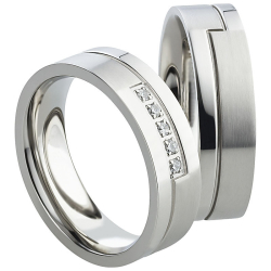 Vielsesringe Rustfri Stl 1772