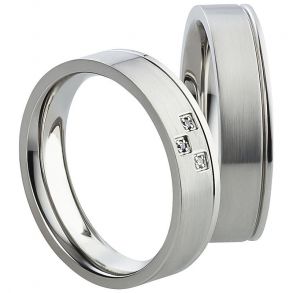 Vielsesringe Rustfri Stl 1774