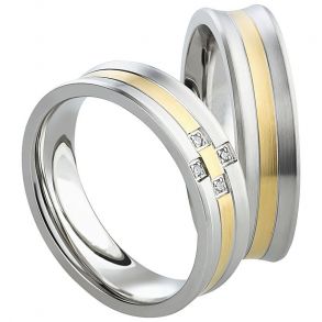 Vielsesringe Rustfri Stl 1776