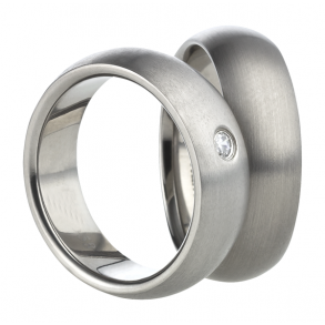 Vielsesringe Titanium 180