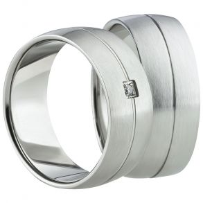 Vielsesringe Rustfri Stl 1126