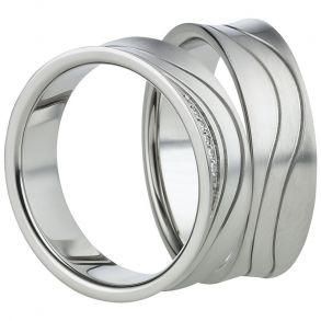 Vielsesringe Rustfri Stl 828