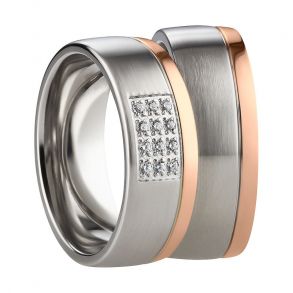 Vielsesringe Rustfri Stl 3128