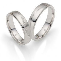 Vielsesringe S�lv 0045