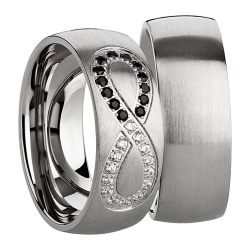 Vielsesringe Rustfri Stl 3742