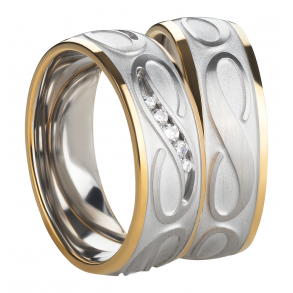 Vielsesringe Rustfri Stl 3416