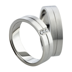 Vielsesringe Titanium 670