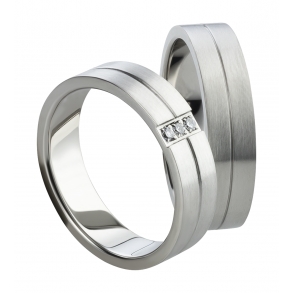 Vielsesringe Titanium 670