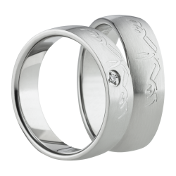 Vielsesringe Titanium 1576