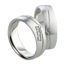 Vielsesringe Titanium 1584