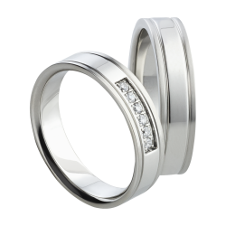 Vielsesringe Titanium 1586