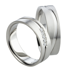 Vielsesringe Titanium 1590