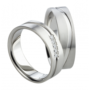 Vielsesringe Titanium 1590