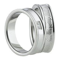 Vielsesringe Titanium 1592