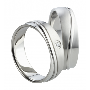 Vielsesringe Titanium 1594