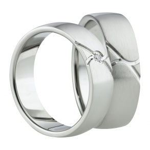 Vielsesringe Titanium 1596