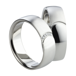 Vielsesringe Titanium 1598