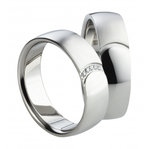 Vielsesringe Titanium 1598