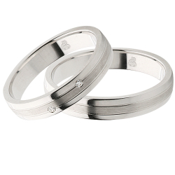 Vielsesringe S�lv 4841