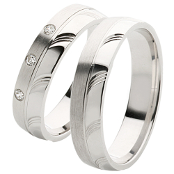 Vielsesringe S�lv 5604