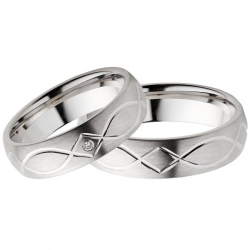 Vielsesringe S�lv 6211