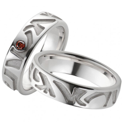 Vielsesringe S�lv 6324