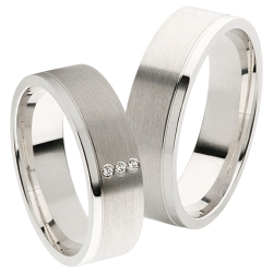 Vielsesringe S�lv 6326