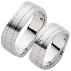 Vielsesringe S�lv 7071