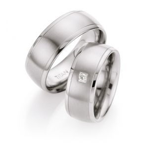 Vielsesringe Titanium 77-07120