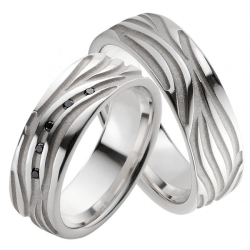 Vielsesringe S�lv 7156