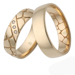 Ekslusive Vielsesringe Love Me Forever 6355