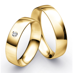 Vielsesringe Klassisk Guld - 5,5 mm F1