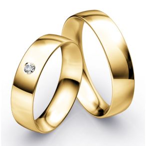 Vielsesringe Klassisk Guld - 5,5 mm F1