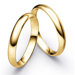 Vielsesringe Klassisk Guld 3,5 mm F2