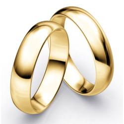 Vielsesringe Klassisk Guld 5,5 mm F2