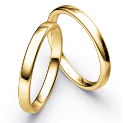 Vielsesringe Klassisk Guld 3 mm F5